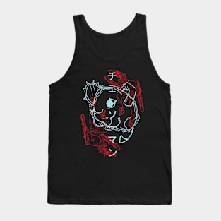 Chainsaw Heart|Chainsawman Manga Anime Tank Top